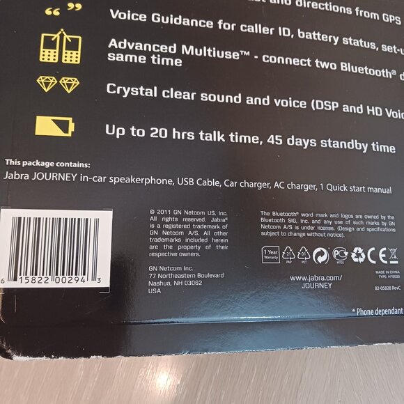 Jabra Journey Bluetooth In-car Speakerphone - Picture 6 of 6